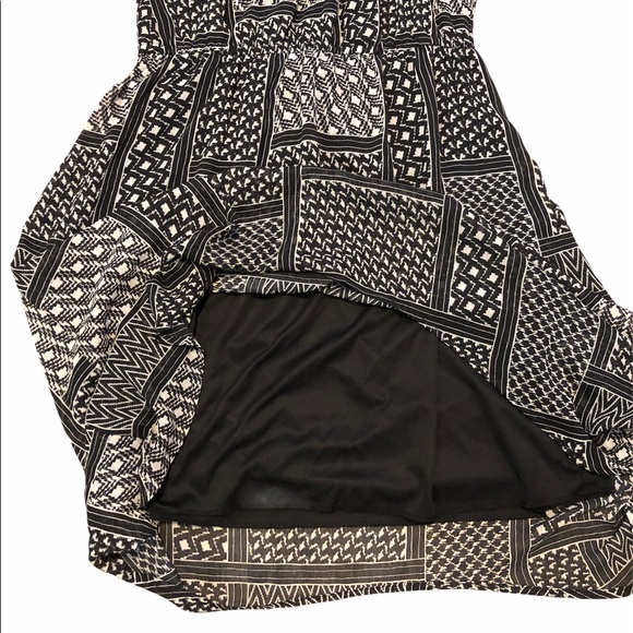 Women’s Abstract Print Dress - Picture 4 of 8